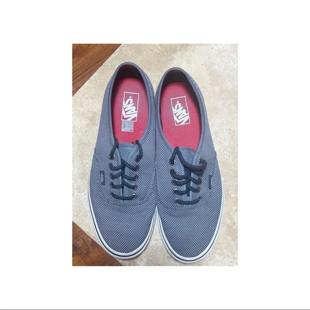 Vans Gray Canvas Sneakers